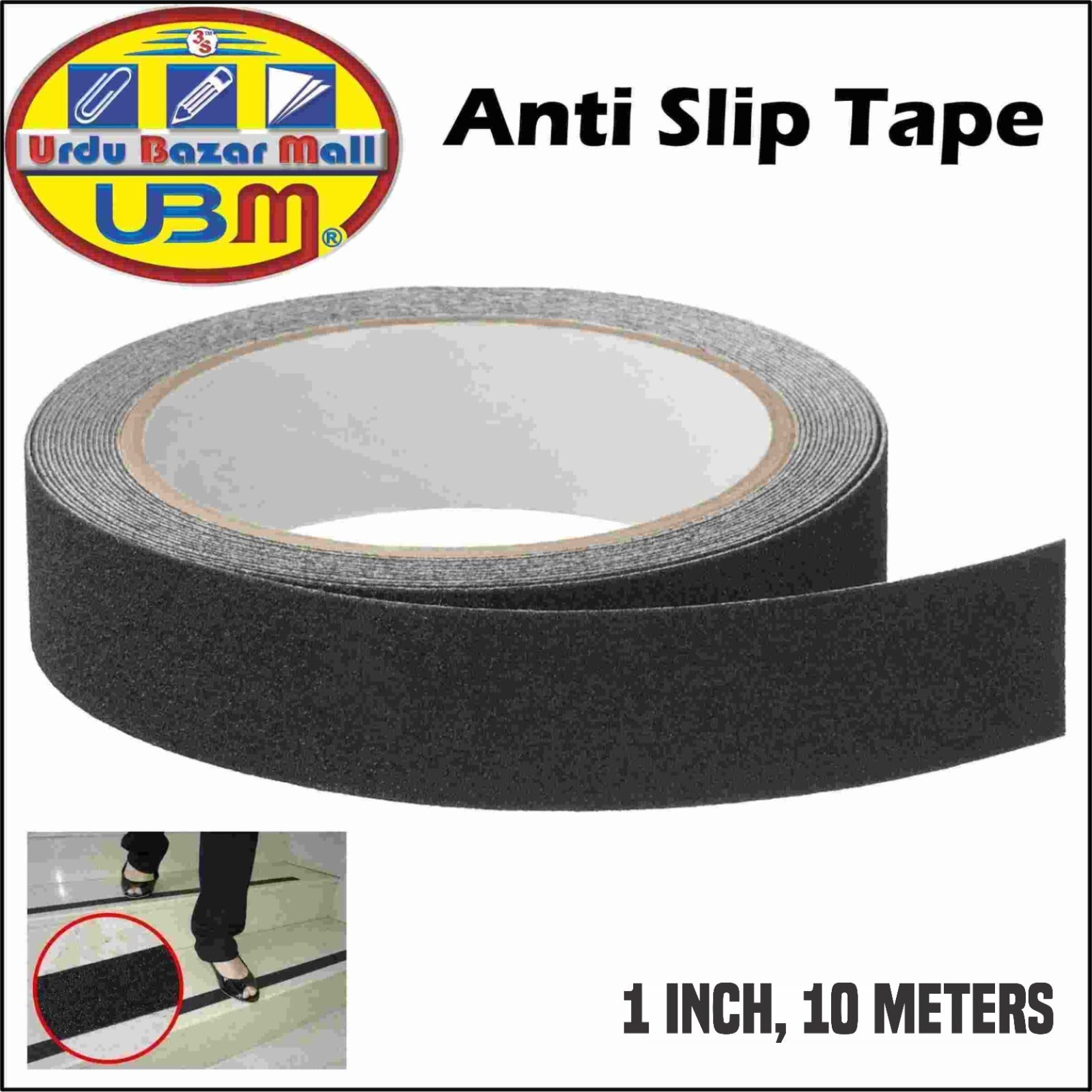 Anti Slip Tape 1 inch x 10 Meters