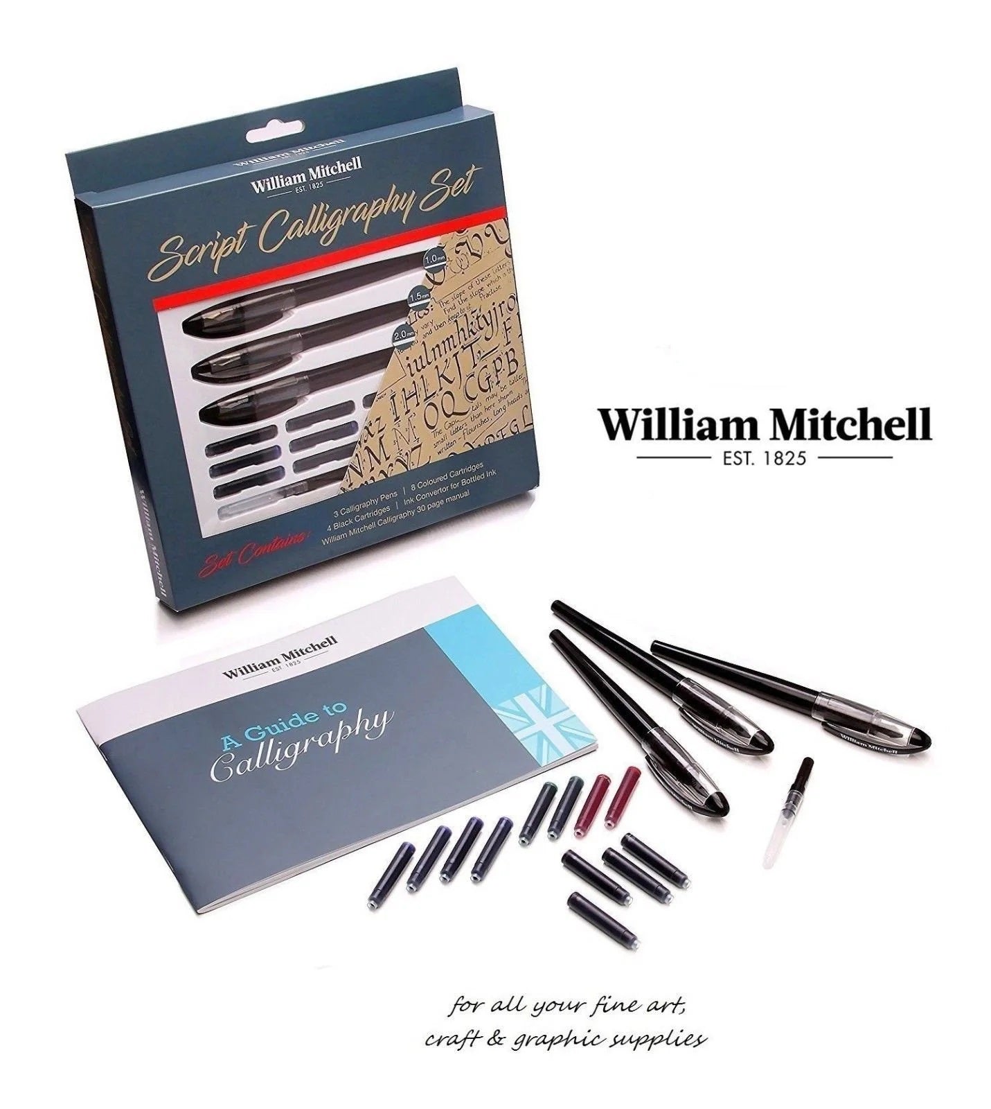 William Mitchell Script Calligraphy Set (Arabic)