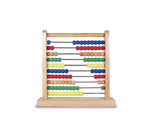 Wooden Educational Abacus Counting 100 Beads