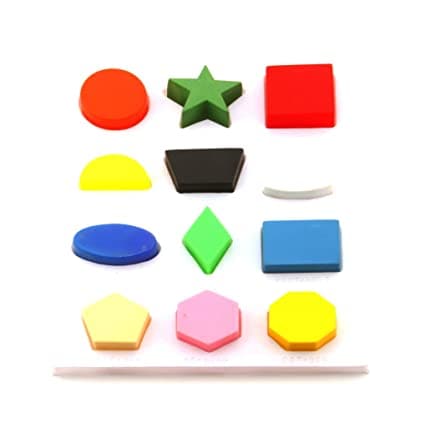 Wooden Toy Slate Shapes #1103