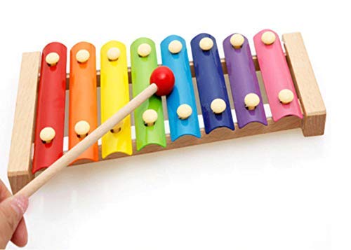 Wooden Xylophone with 8 Notes Musical Toy
