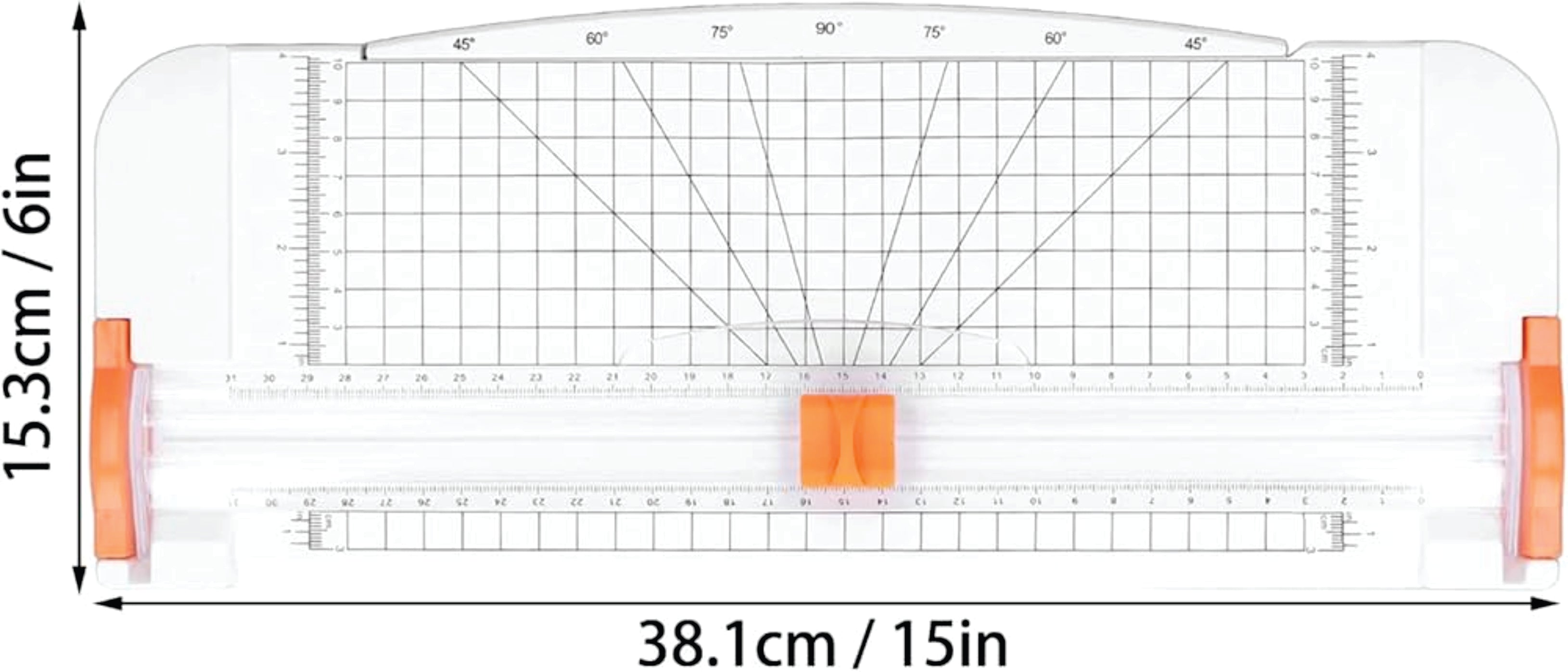 Paper Cutter Plastic #909-5/(5652) - Assorted -