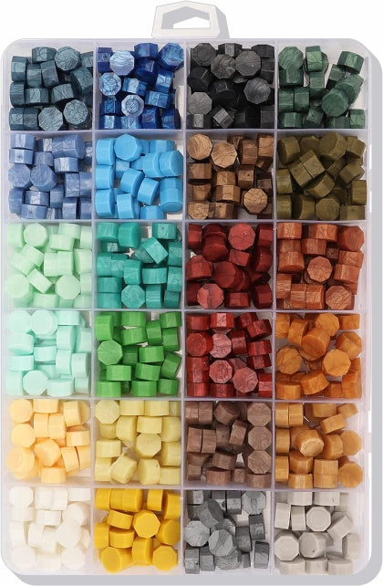 Wax Beads Box 24-Colour Set - 217-25