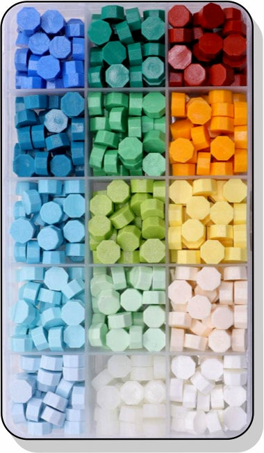 Wax Beads Box 15-Colours Set