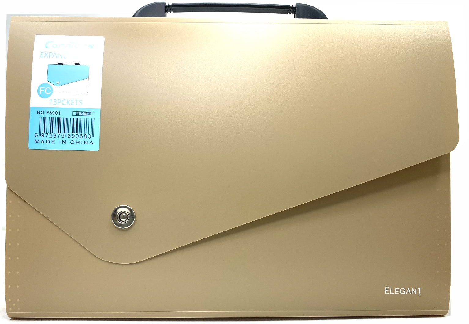 Expanding File Bag - F8901 - Multicolour - Connie
