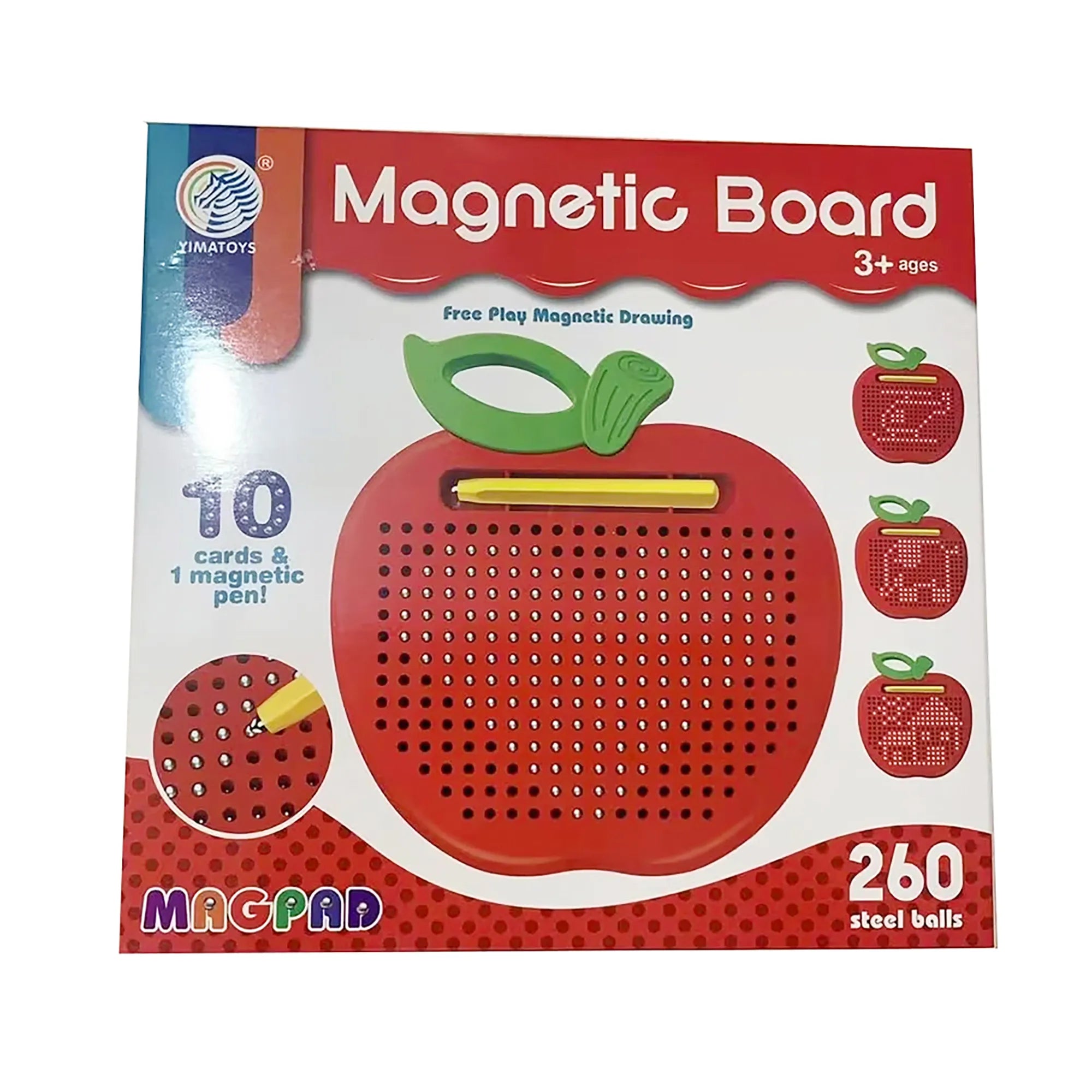 Apple-Shaped Magnetic Drawing Board