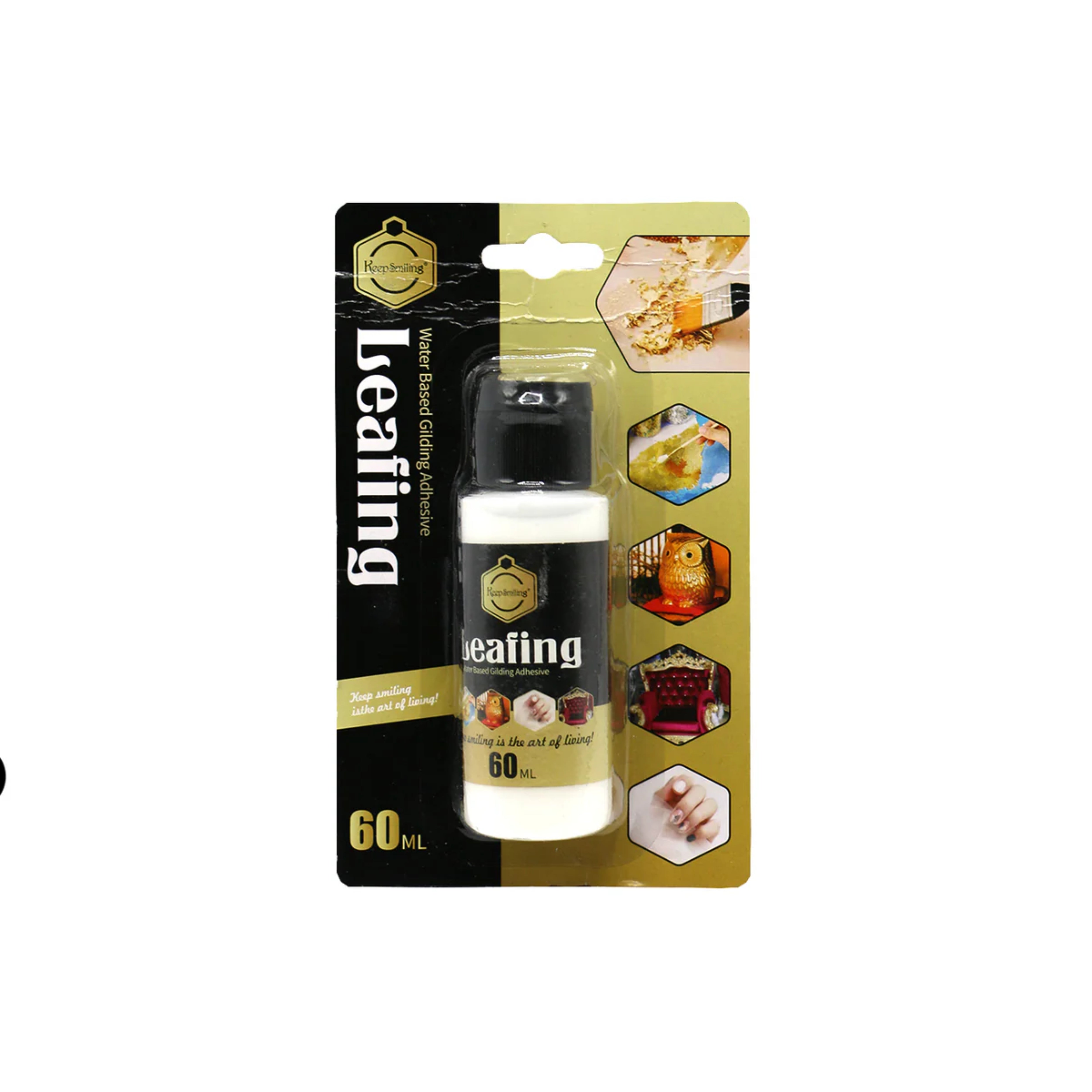 Leafing Glue 60ml - JS 0001 Keep Smiling