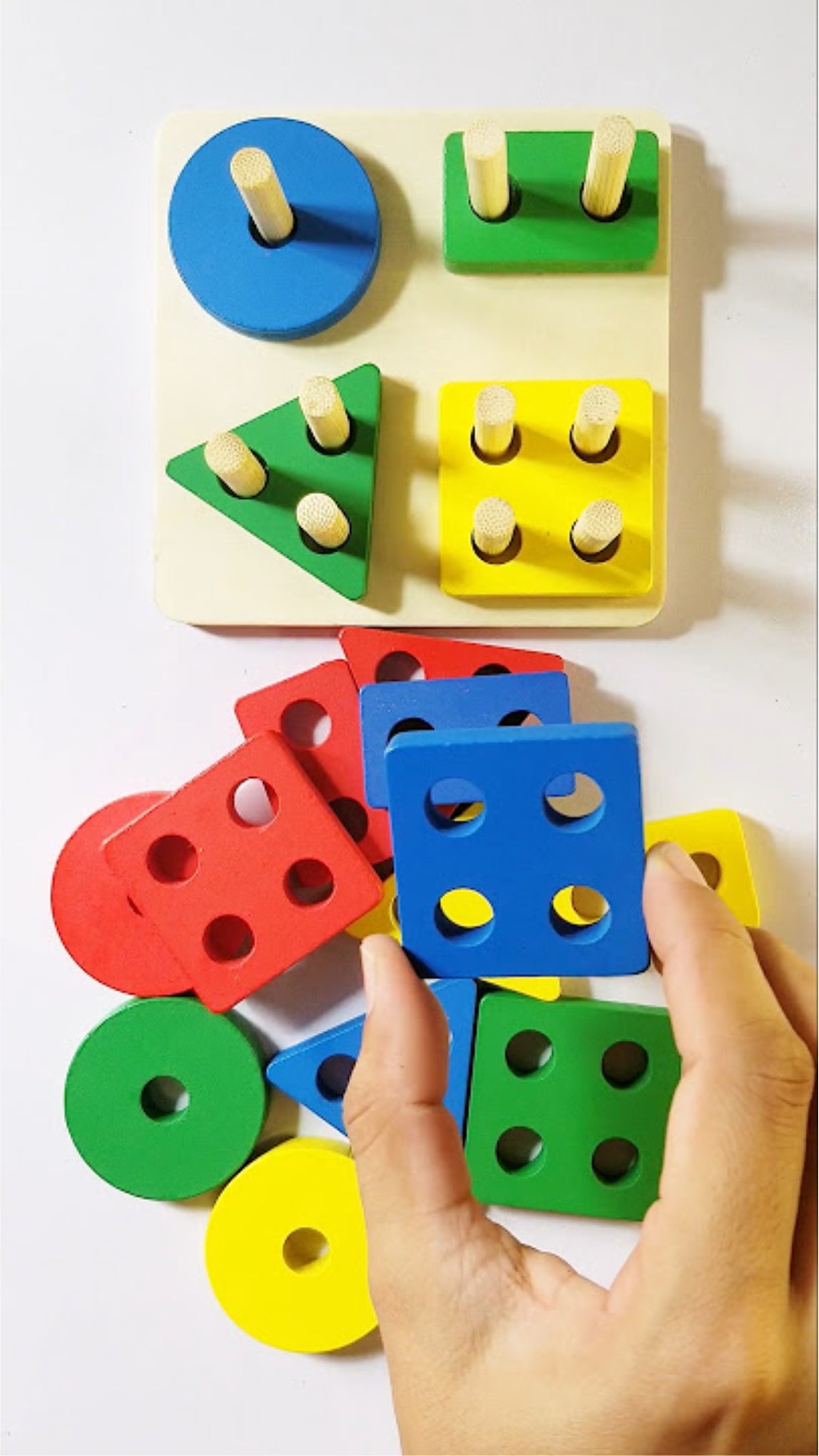 Wooden Toy Puzzle (4x4) - WP-012