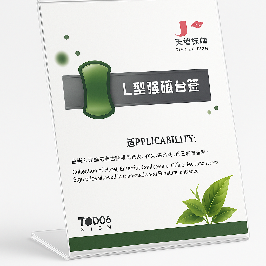 Nameplate # T-6009 ( 12.8 x 17.8 cm )