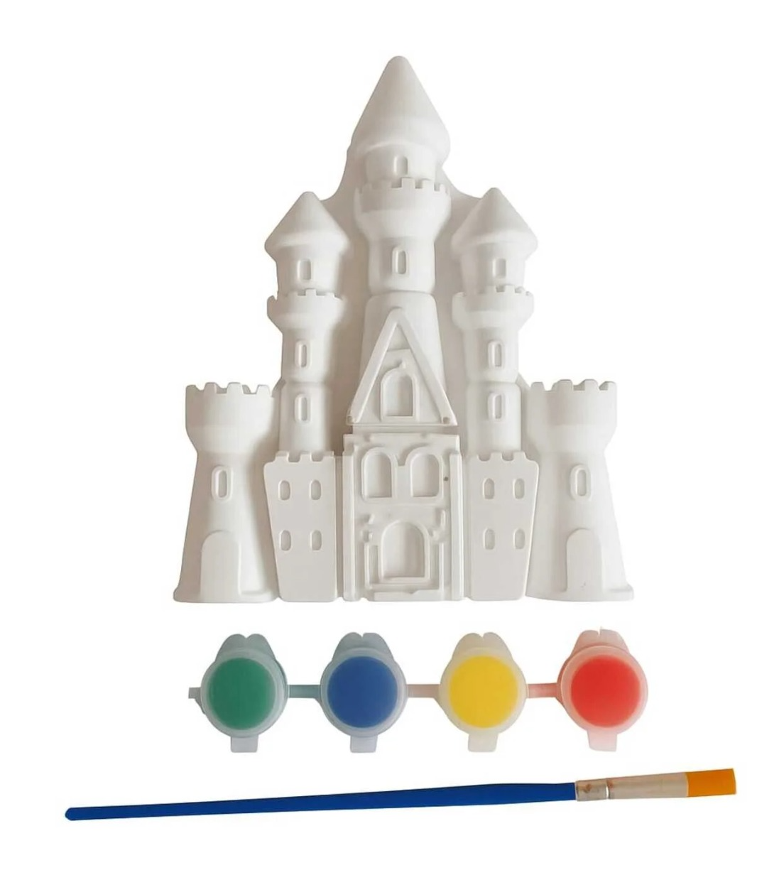 Bungalow Castle, House children's painting activity set