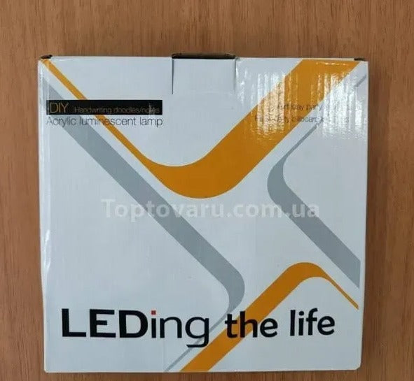 Led Light Up Board Magic LED Note Board With 7-Color Pens