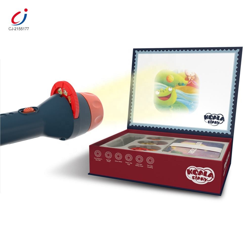 Kids Story Projection Flashlight Toy – Koala Diary Projector Torch with 8 Story Cards (Ages 3+) Limited Stock