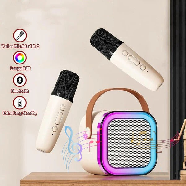 LABUBU Handheld KTV Wireless Karaoke Speaker & Microphone Set for Kids (3+ Ages) Limited Stock