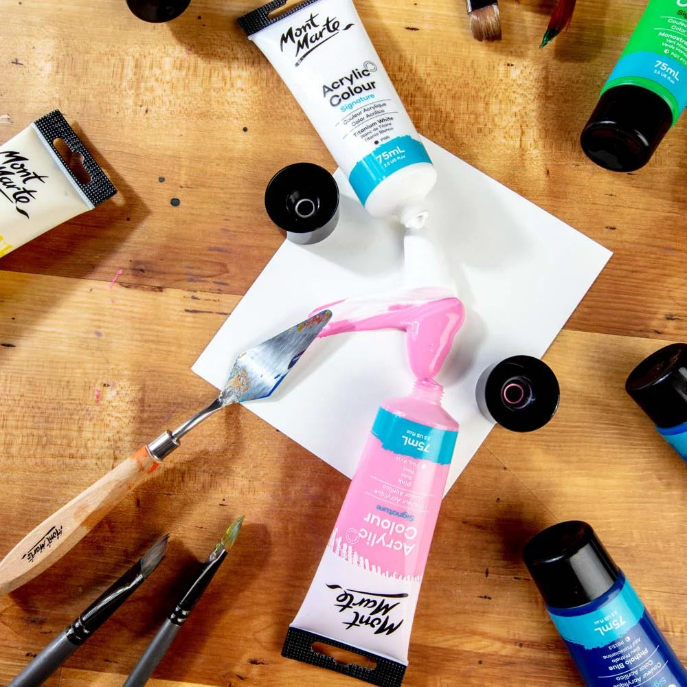 Mont Marte Acrylic Colour Paint Tube 75ml (1PC)
