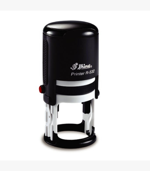 Shiny Round Self-Inking Stamp R-532 & R-542