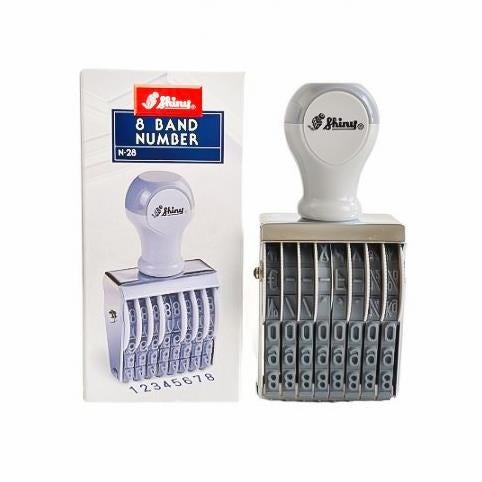 Shiny 8-Band Numbering Stamp – N-18, N-28 & N-48