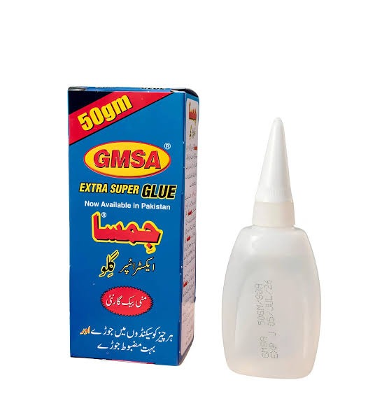 GMSA Elfy Super Glue 2g, 20g & 50g – Extra Strong Adhesive