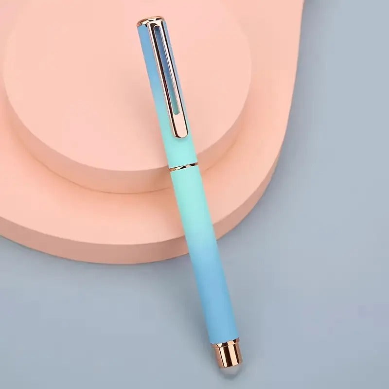 Erasable Fountain Pen with 30 Refills | Rewritable Ink Pen | 1 Pen + Refill Pack