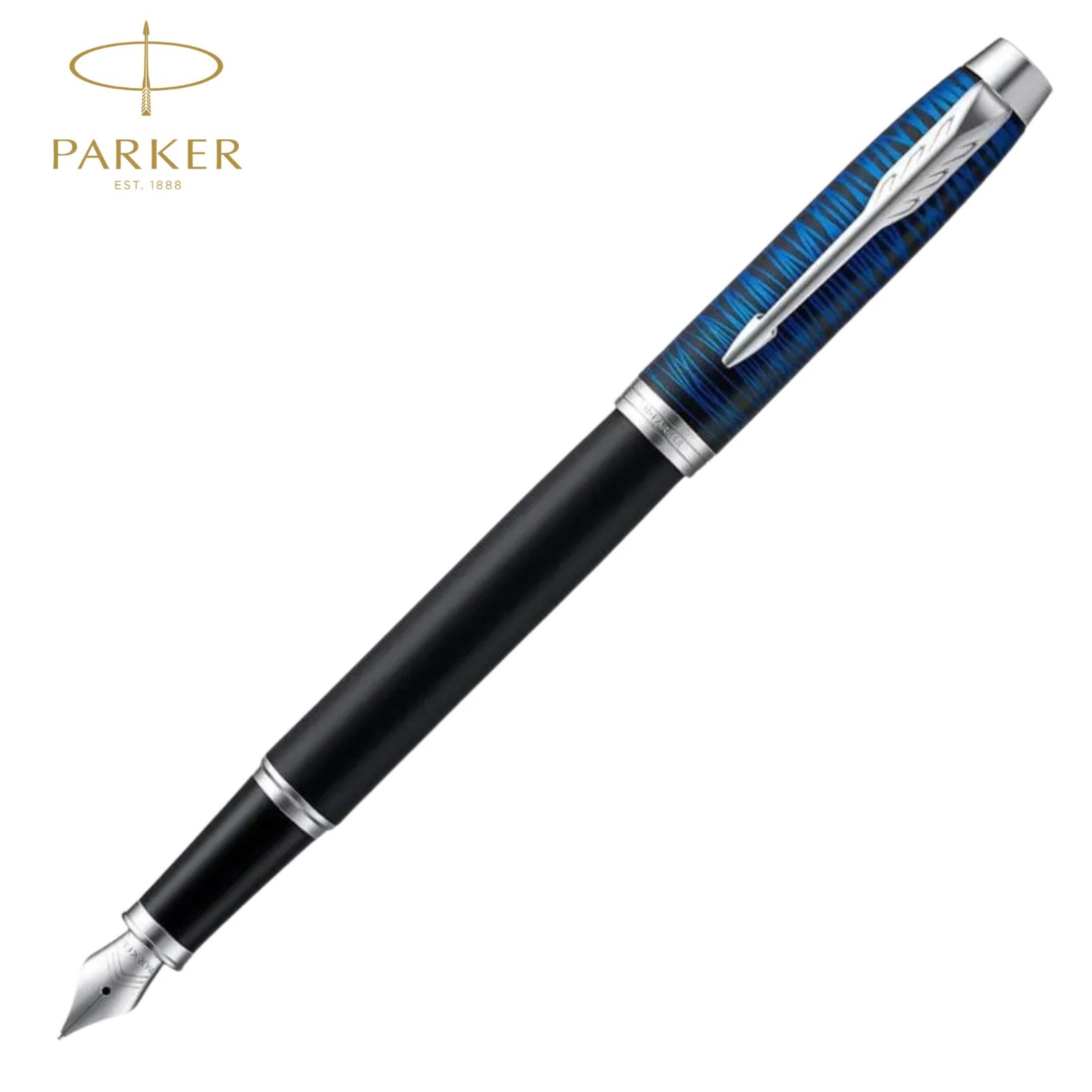 Parker IM Special Edition Fountain Pen – Blue Origin & Red Ignite | 100% Original