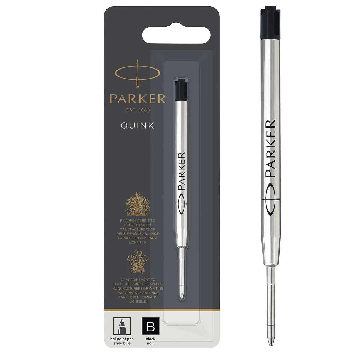 Parker Roller Ballpoint Refill Fine 1.0mm – Blue & Black