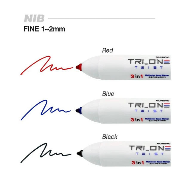 Mungyo Multicolor White Board Marker Fine 1mm -2mm
