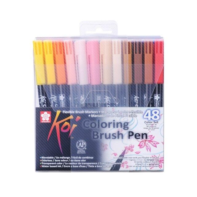 Buy Now Sakura Koi Coloring Brush Pen Marker Set