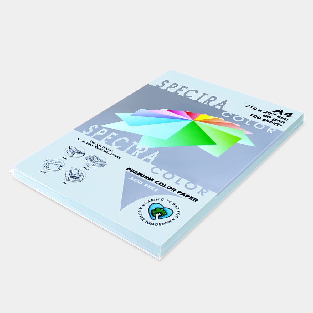 Spectra Color Paper 80gm Pack of 100 Sheets