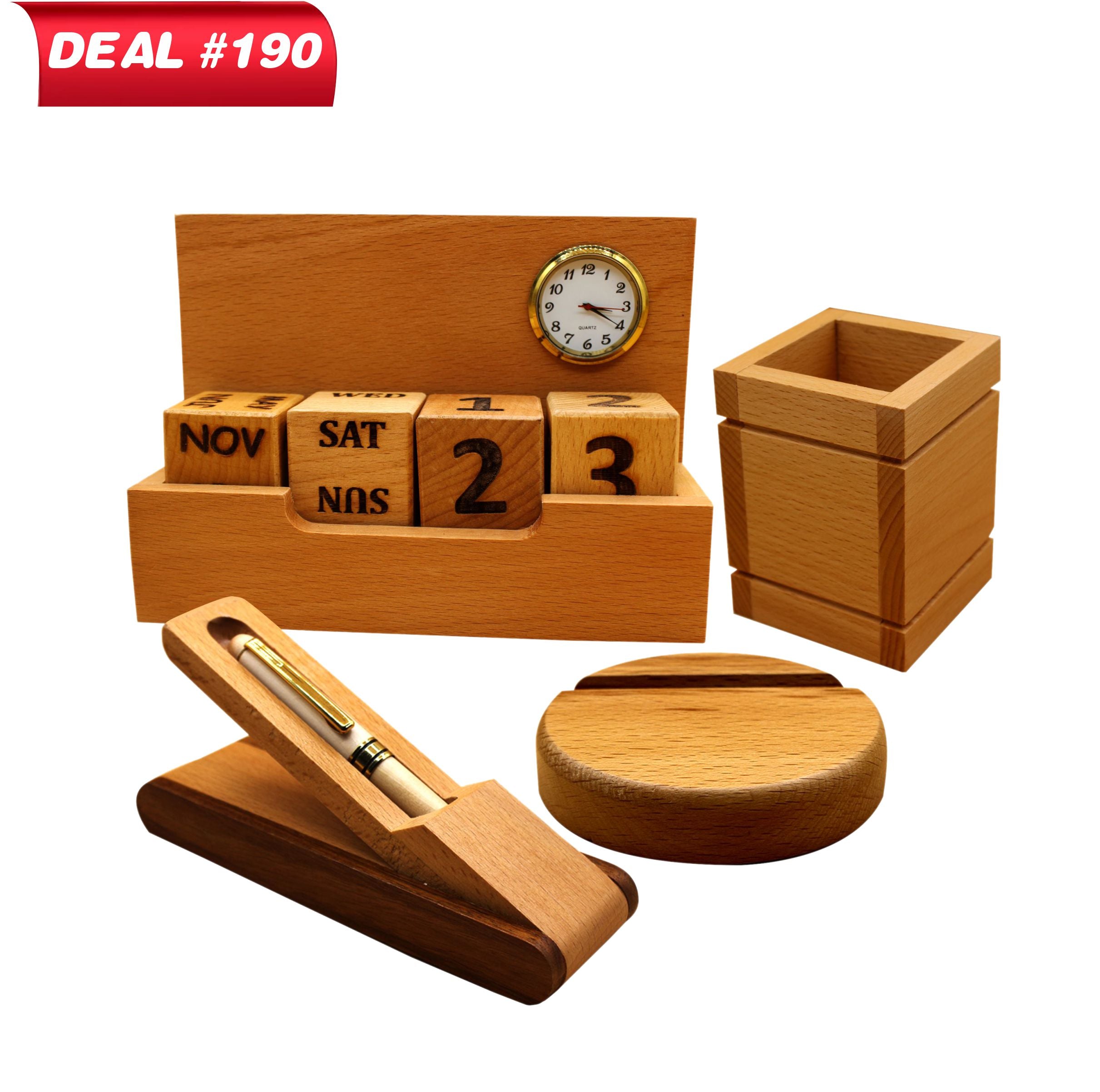 Office Wooden Desk Accessories, Deal no.190