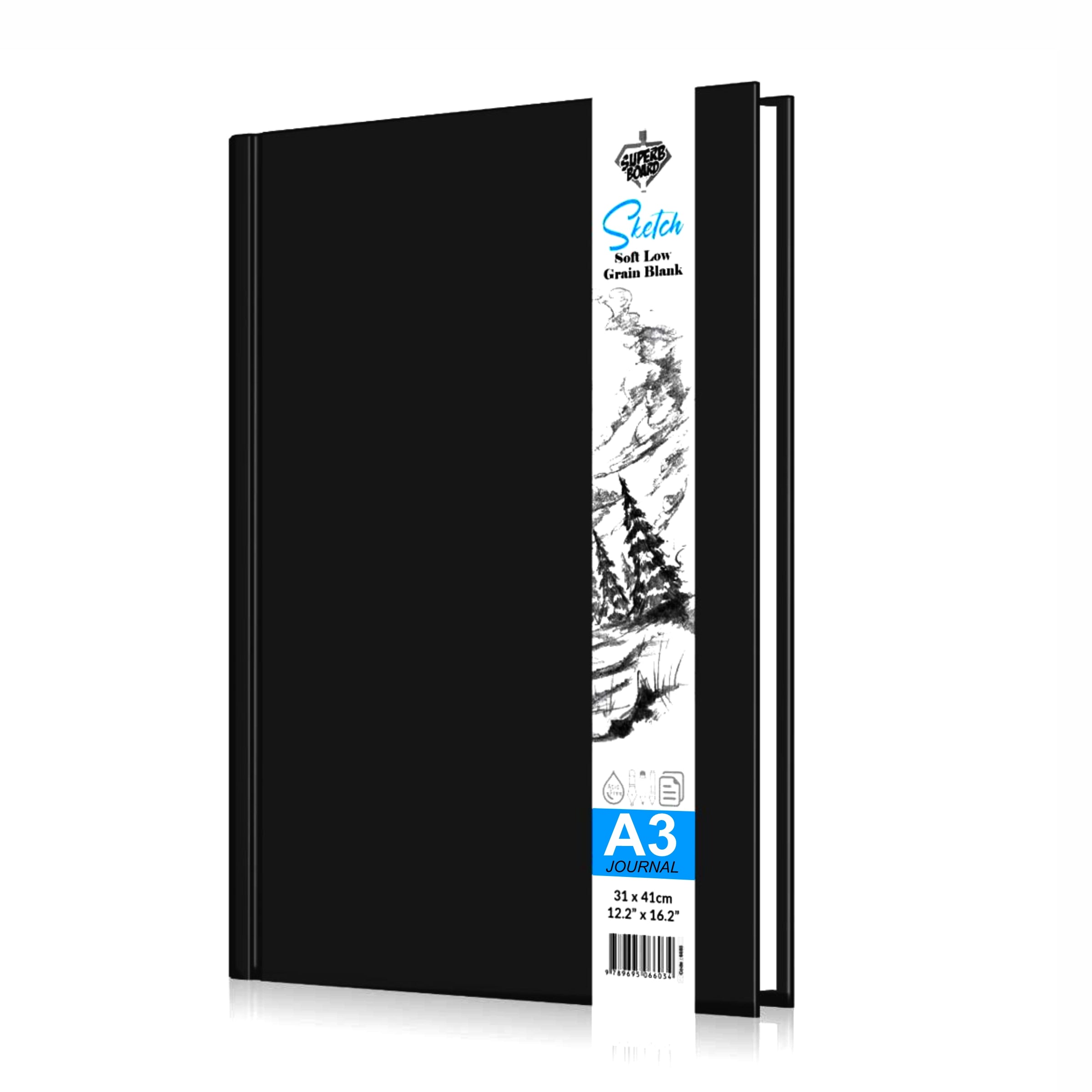 Superb Board Journal Hard Binding Sketchbook
