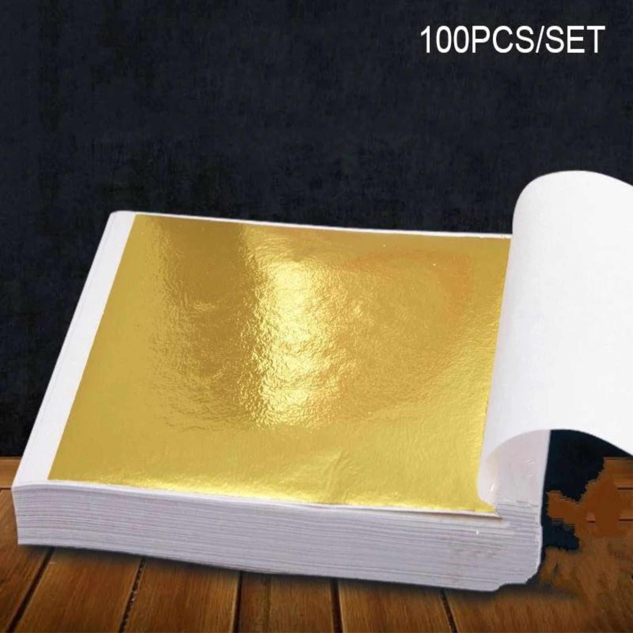 Gold Leaf 14cm X 14cm Pack of 100