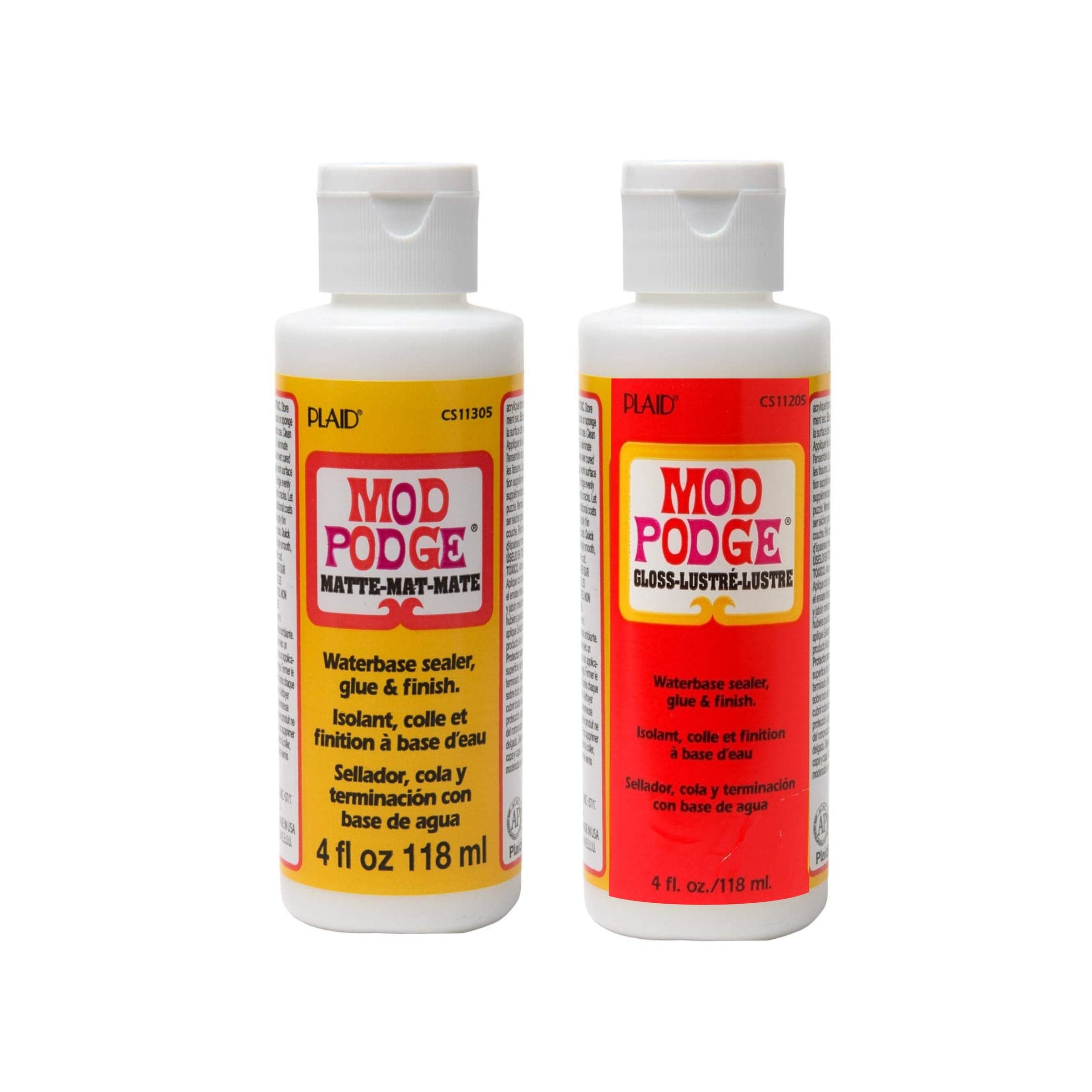 Mod Podge Ultra Gloss & Matt Art Glue In Spray Bottles Of 118Ml
