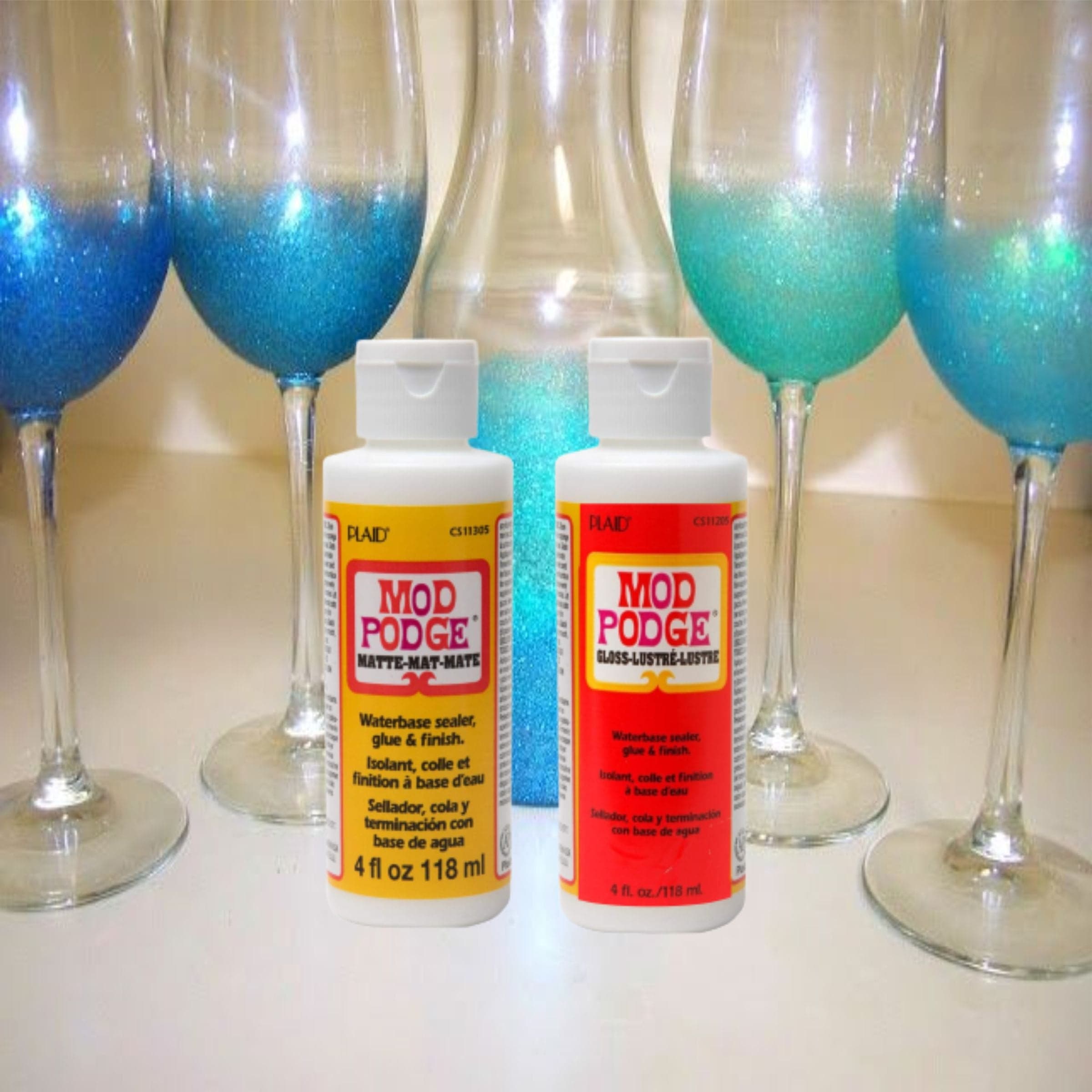 Mod Podge Ultra Gloss & Matt Art Glue In Spray Bottles Of 118Ml