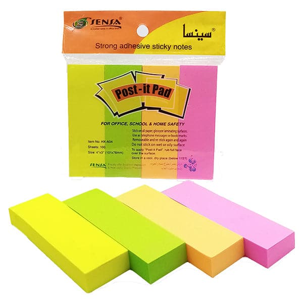 Sensa Die Cut Sticky Notes 100 Sheets