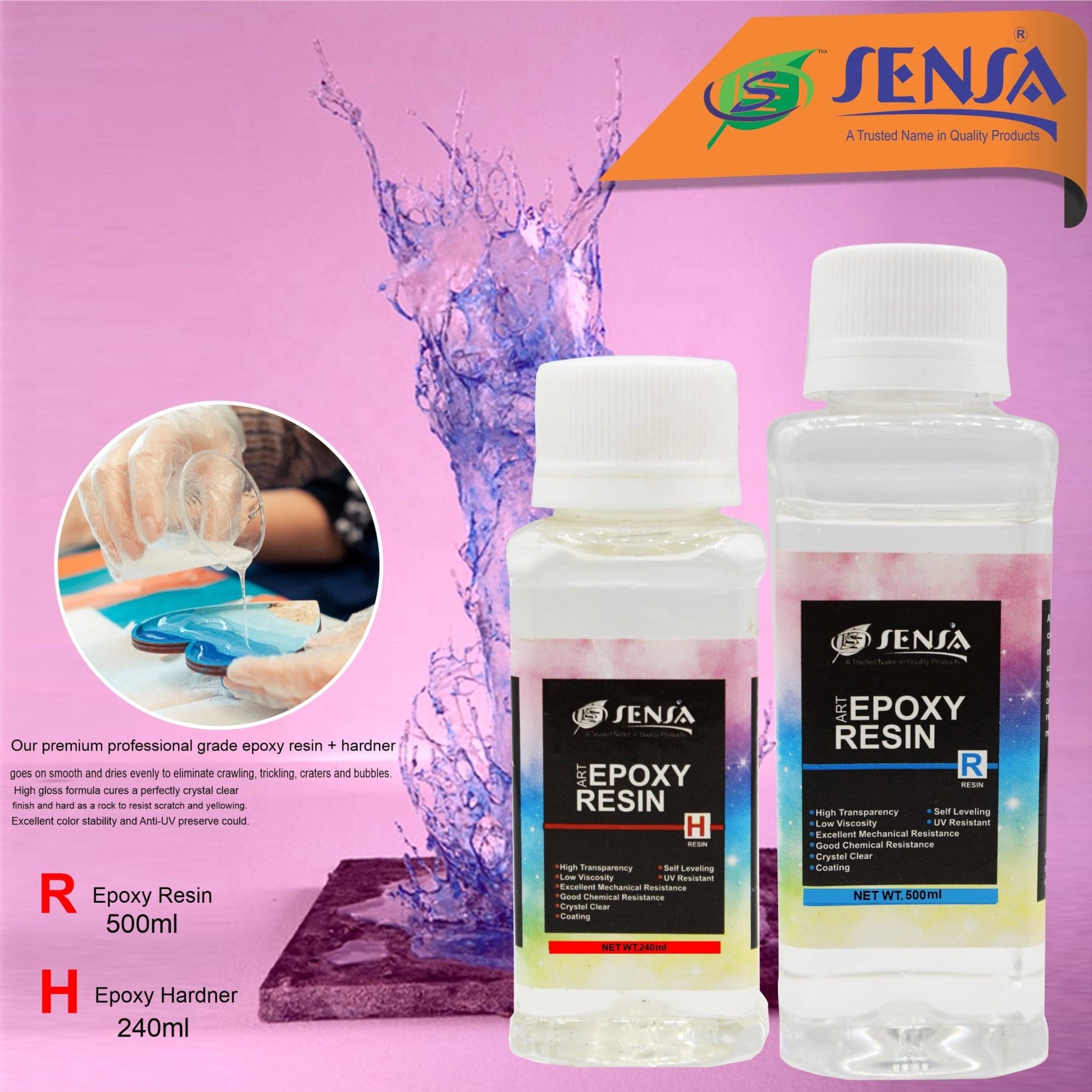 Sensa Epoxy Resin and Hardener
