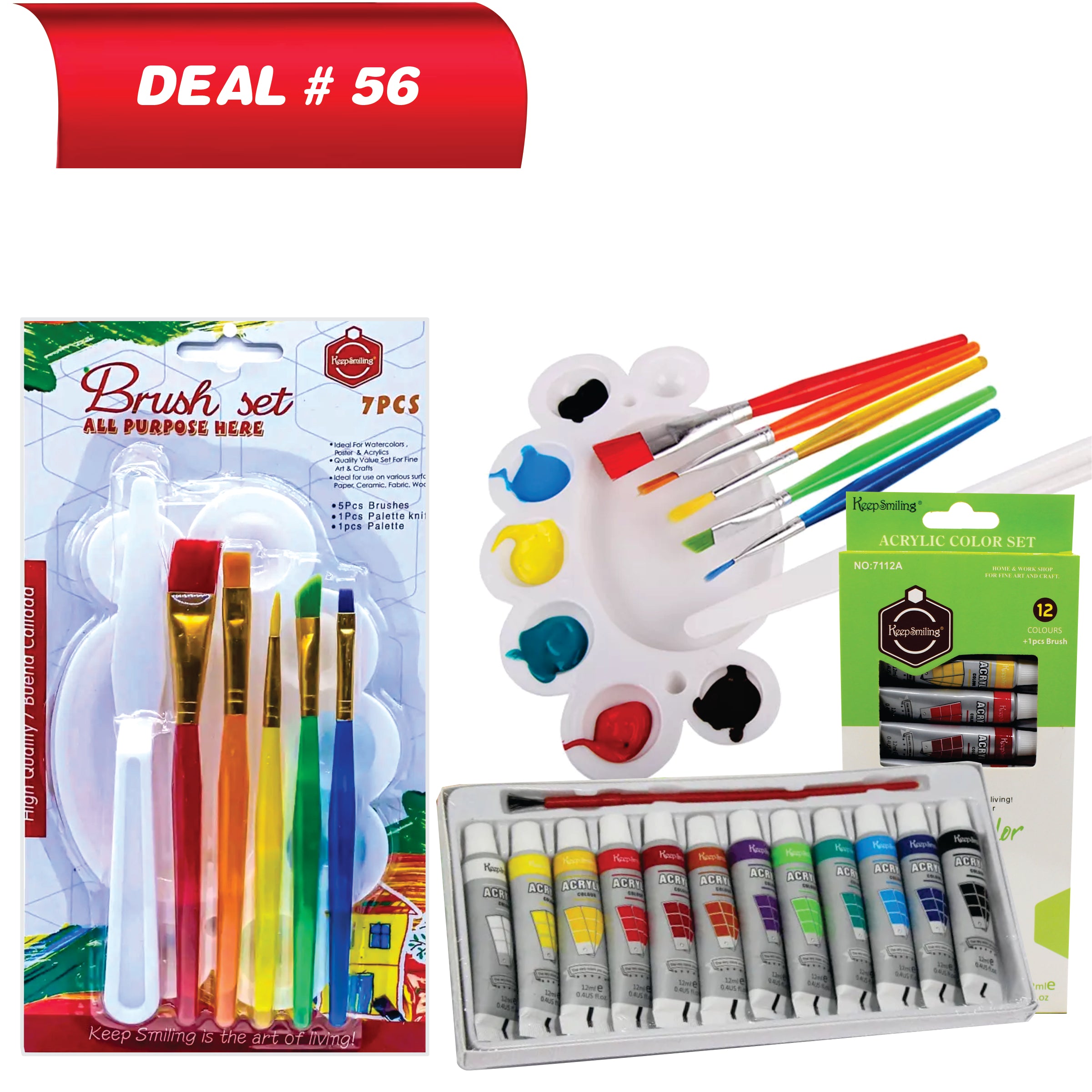 KIds Acrylic Painting Kit, Deal No.56