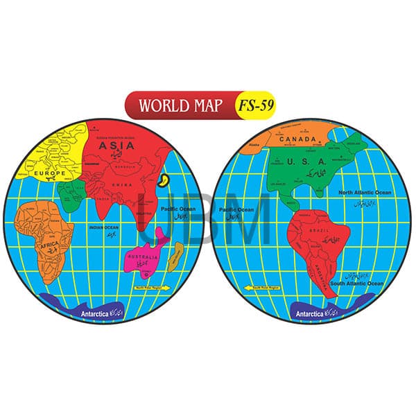 World Map Fs-59 