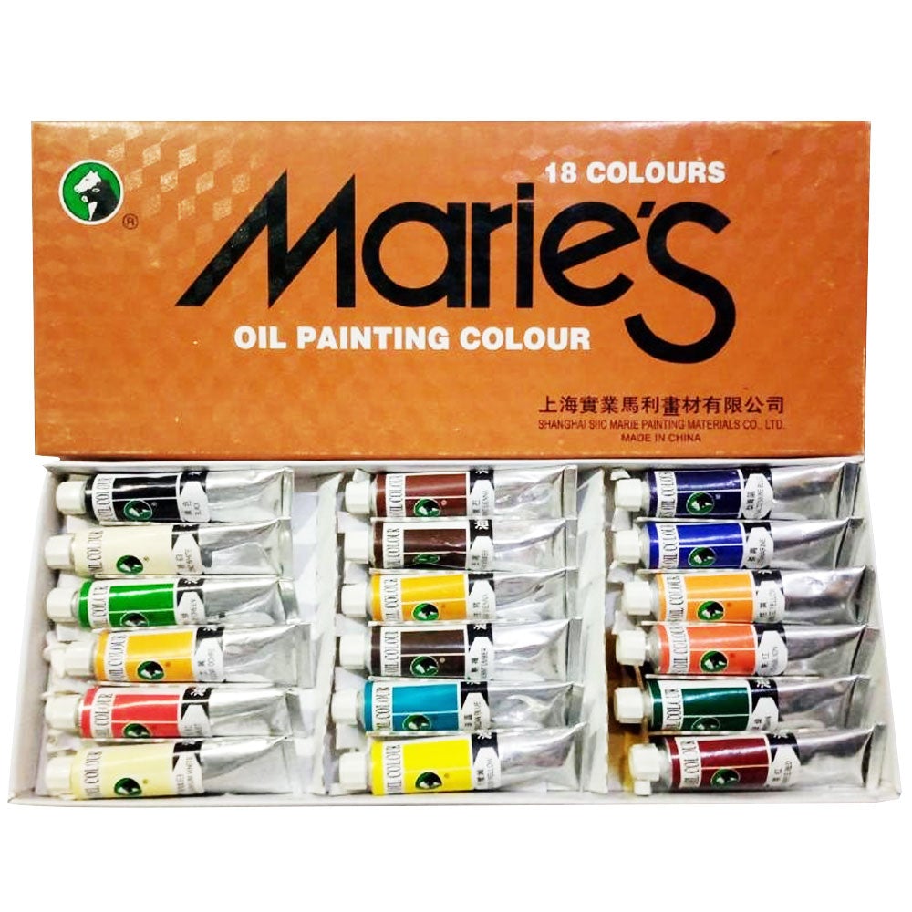 Maries Oil Paints Set of 18