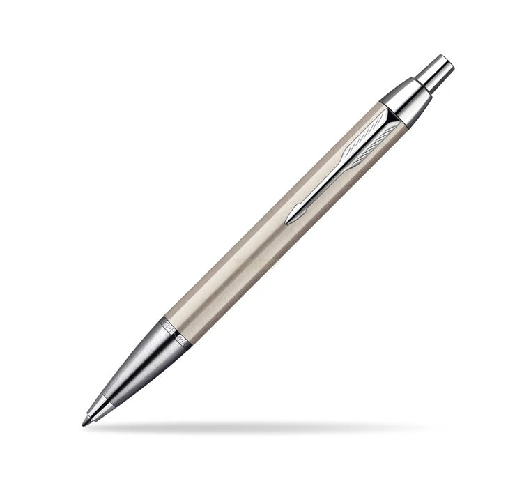 Buy Now Parker Ballpoint Pen Brushed Metal Silver CT