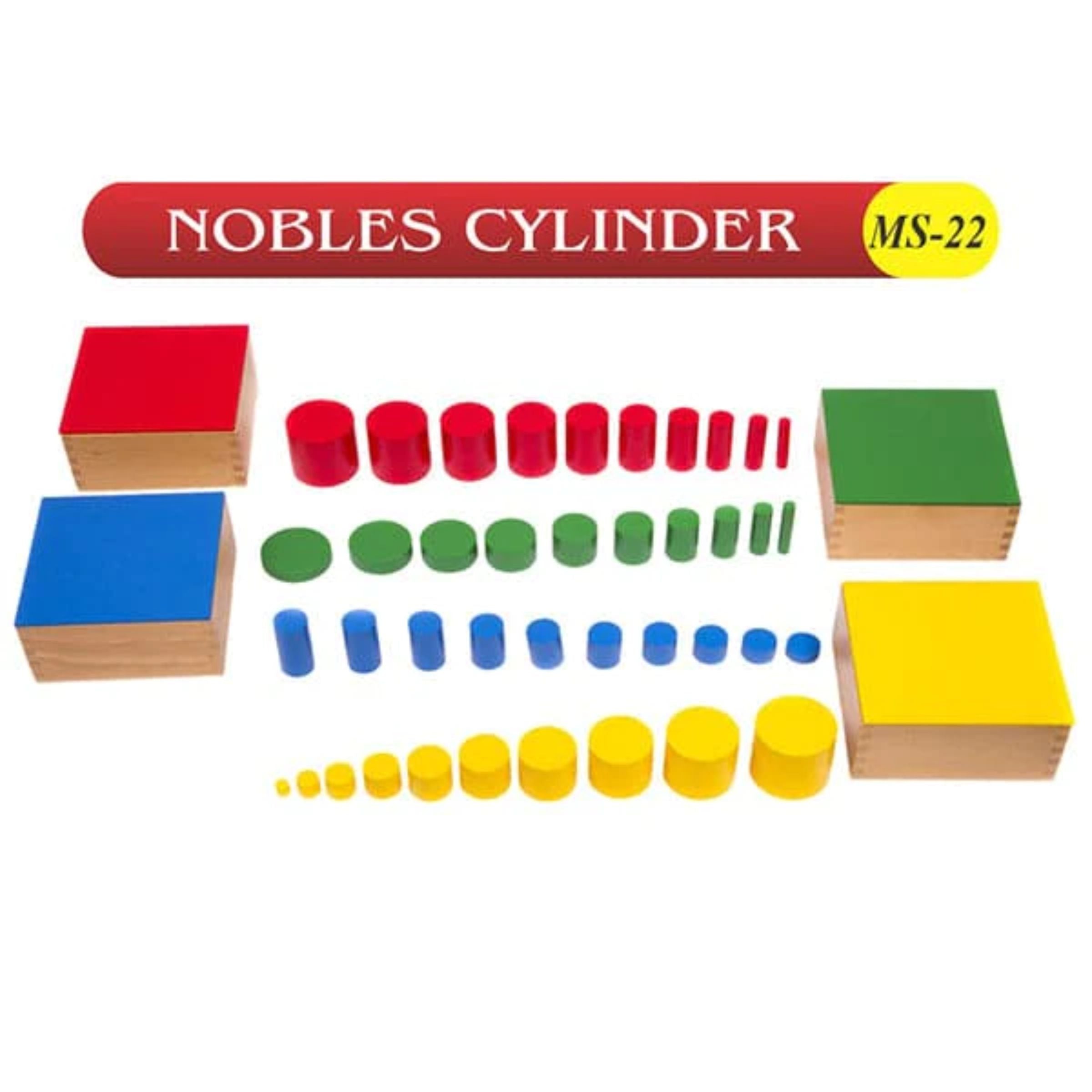 Buy Now The Montessori Knobless Cylinders