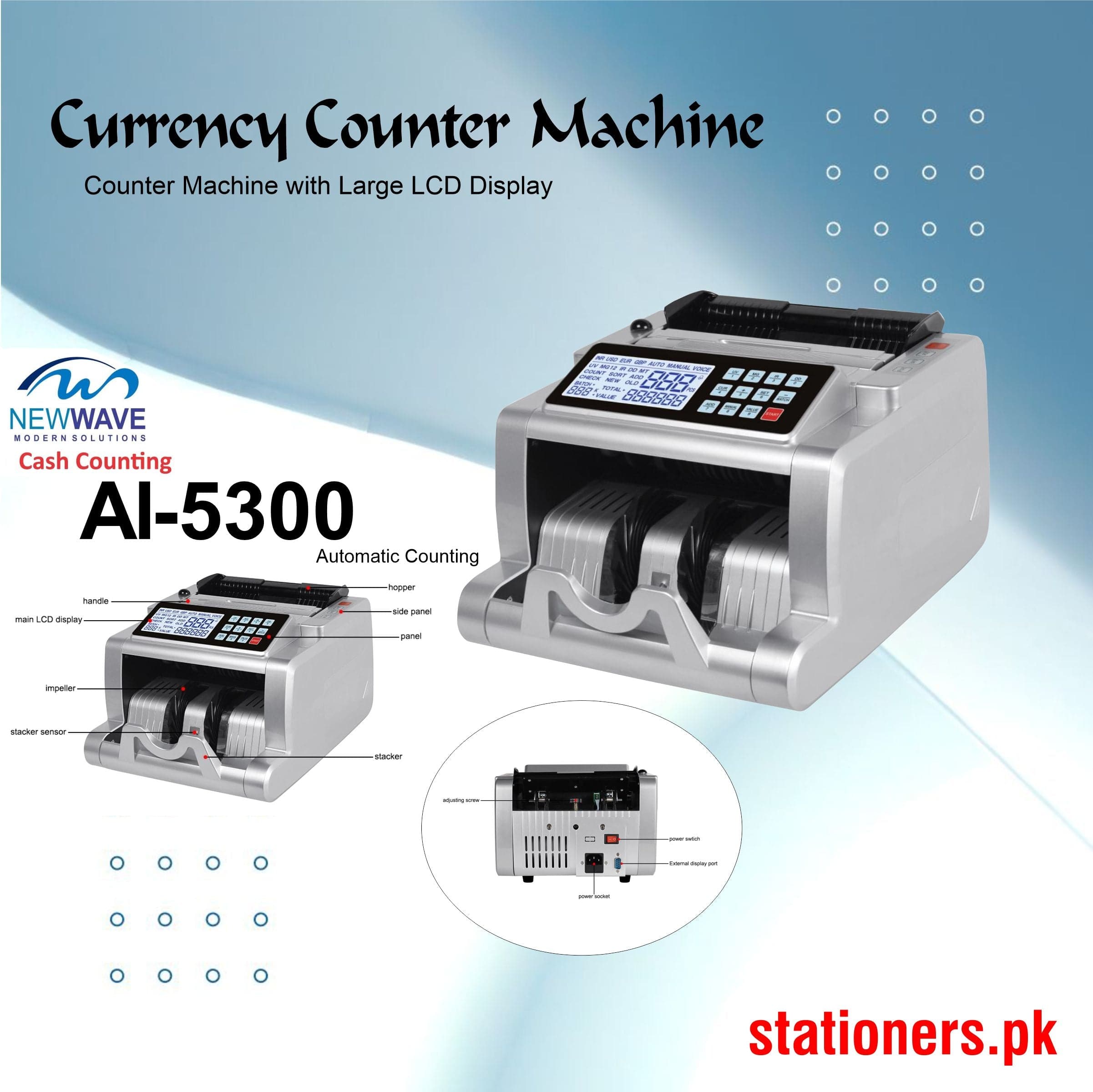 UV Detector Money Counting Machine Al-5300