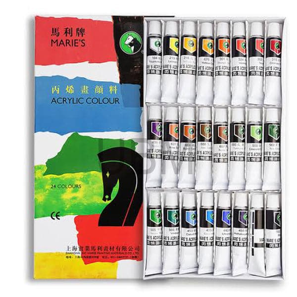 Buy Now Maries Acrylic Paint Pack Of 24
