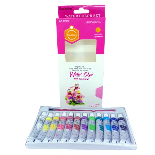Keep Smiling Water Color Tube Set #7112W