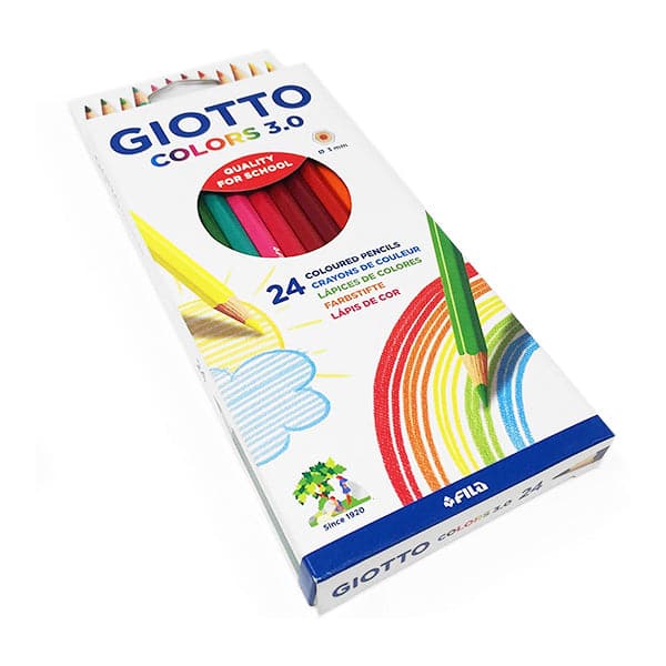 FILA Giotto Watercolor Pencils 3.0 set of 24 pcs