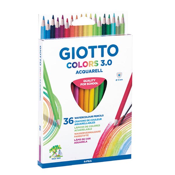 FILA Giotto Watercolor Pencils 3.0 set of 36 pcs