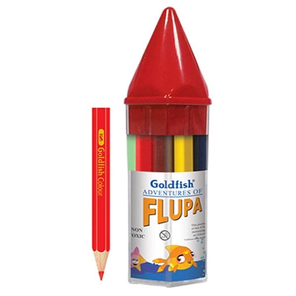 Goldfish Colour Pencil 12 Colour H/S Jar