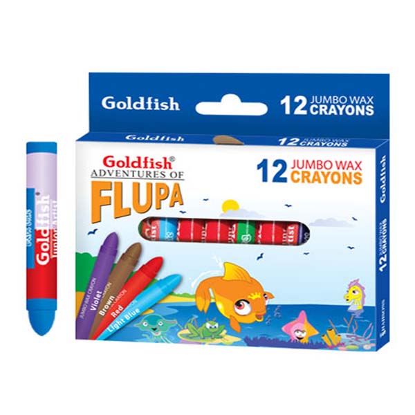 Junior Artist Crayons Jumbo Goldfish