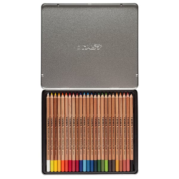 Lyra Polycolor Pastel Pencil Tin Box