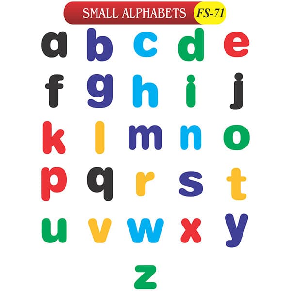 Small Alphabets Blocks Fs-71 Coloured