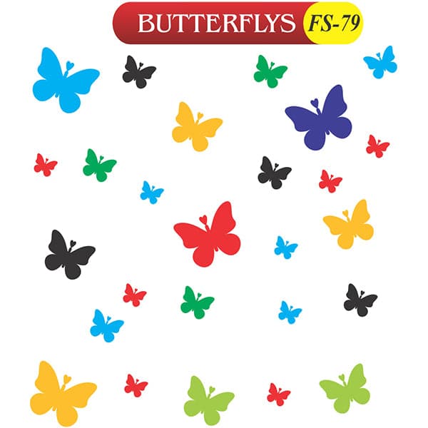 Butterfly Fs-79 Coloured