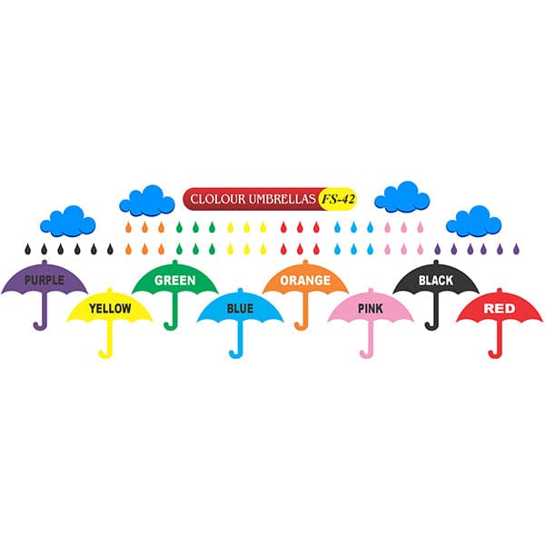 Color Umbrellas Fs-42